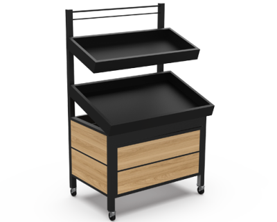 Modular Produce Display - 2 Tier