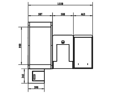 conveyor-express-cashier-counter-checkout