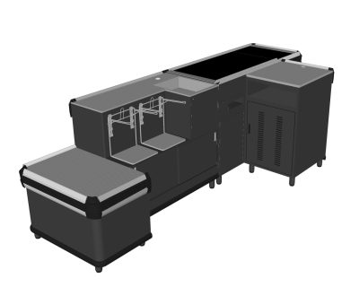 conveyor-express-cashier-counter-checkout