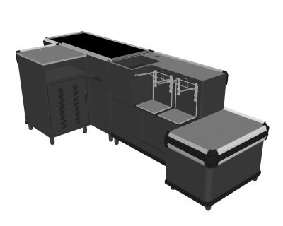 conveyor-express-cashier-counter-checkout-single-right-hand