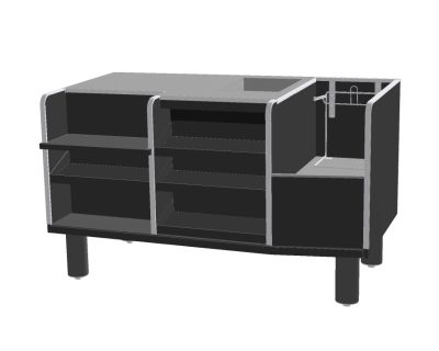 express-cashier-counter-checkout-left-hand