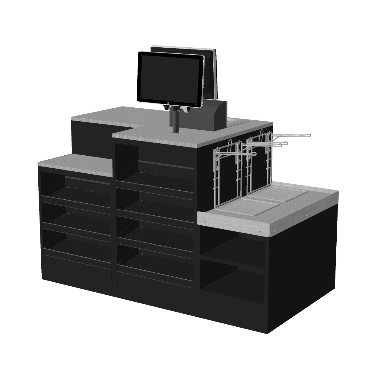 Express Cashier Counter Checkout Universal