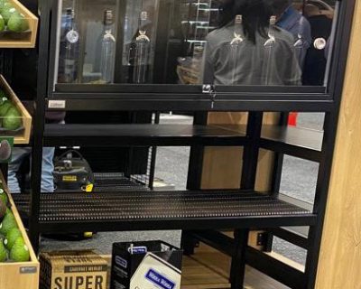 Lockable Liquor Cabinet - Suits URI Shelving (708-275)