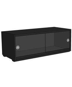 Lockable Liquor Cabinet - Suits URI Shelving