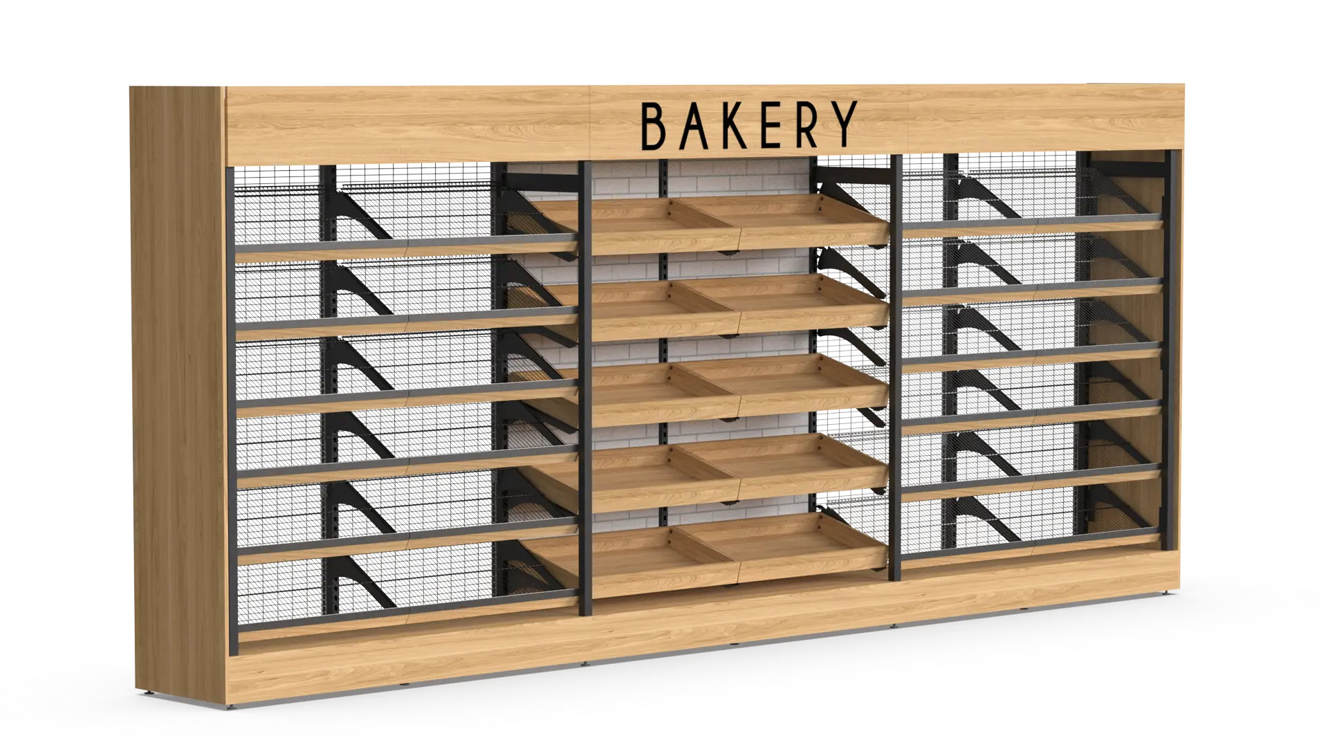 Bakery Wall Shelving