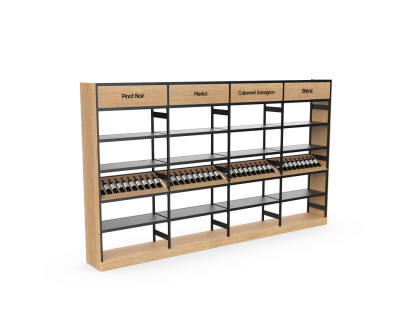 Premium Liquor Wall