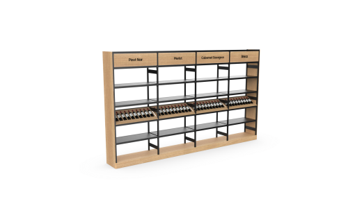 Premium Liquor Wall