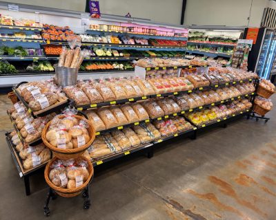 Bakery Shelving Display