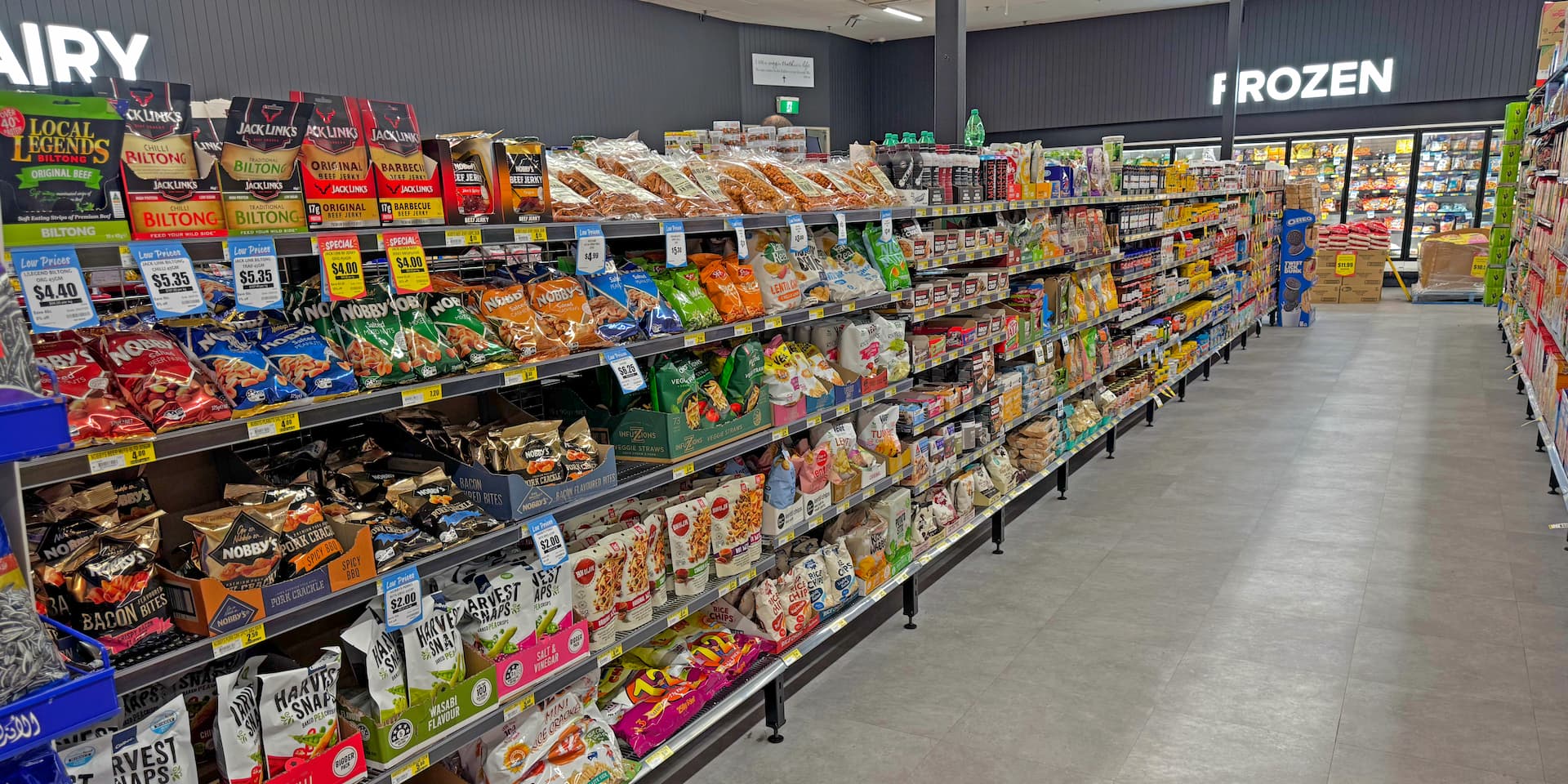 Cantilever Gondola Shelving SYS70