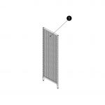 Panel Outrigger Outrigger Shelving for Supermarket
