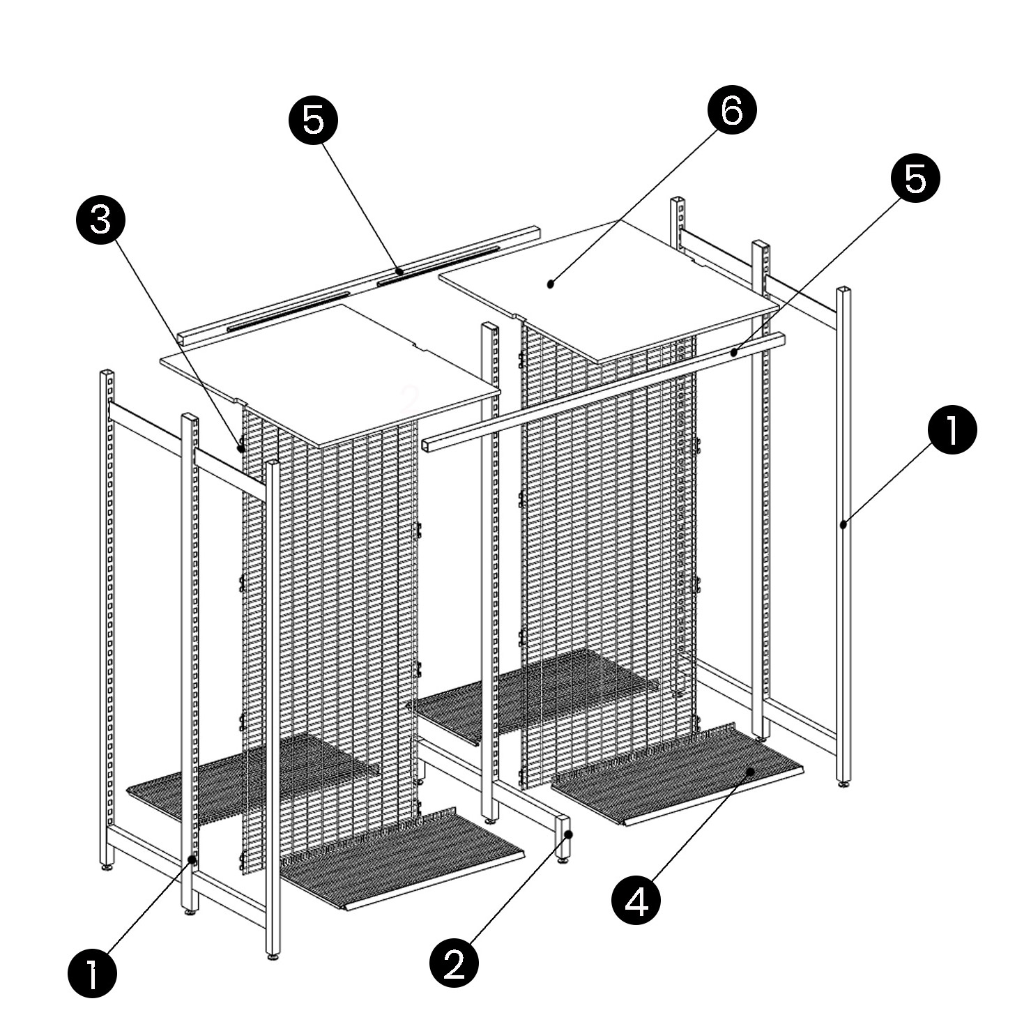 Shelving-Systems_Outrigger-Shelving_Exploded-View-b