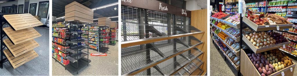 Store Shelving and shop shelving