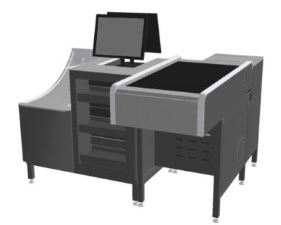 cash register right hand conveyor